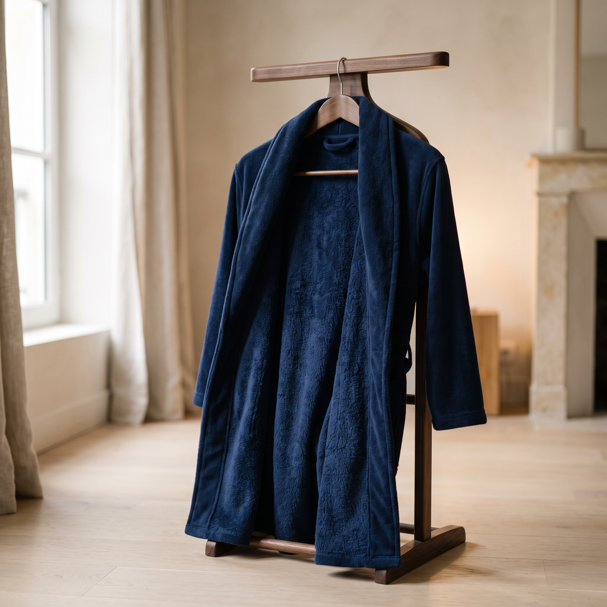 Peignoir polaire homme : chaleur et confort