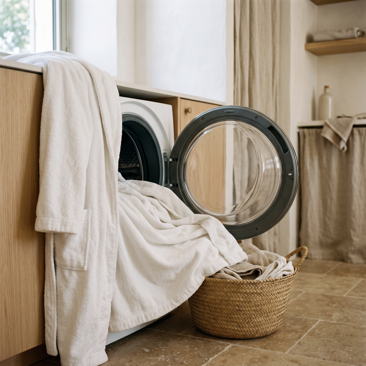 Comment laver un peignoir