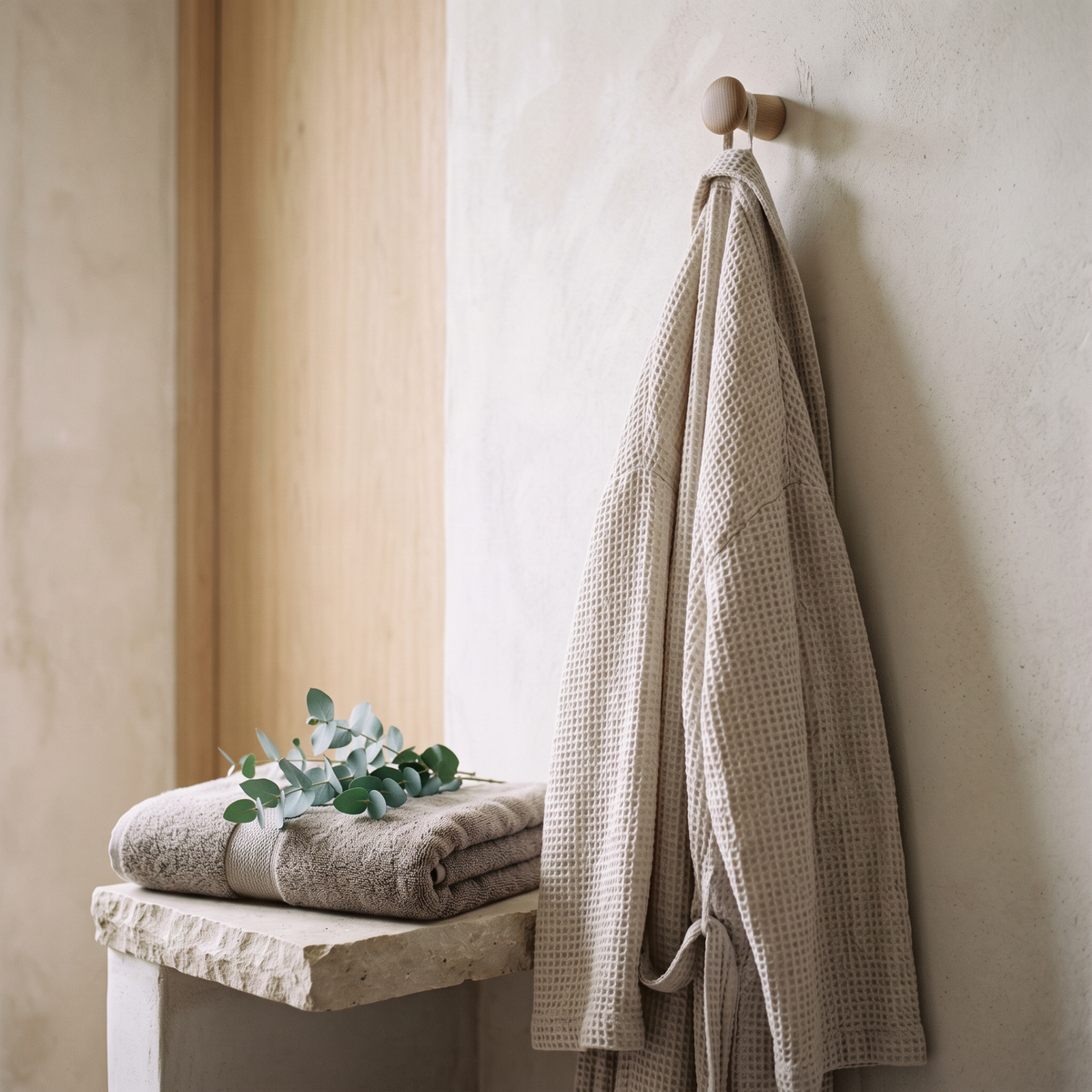 Peignoir pour le spa et le hammam Image