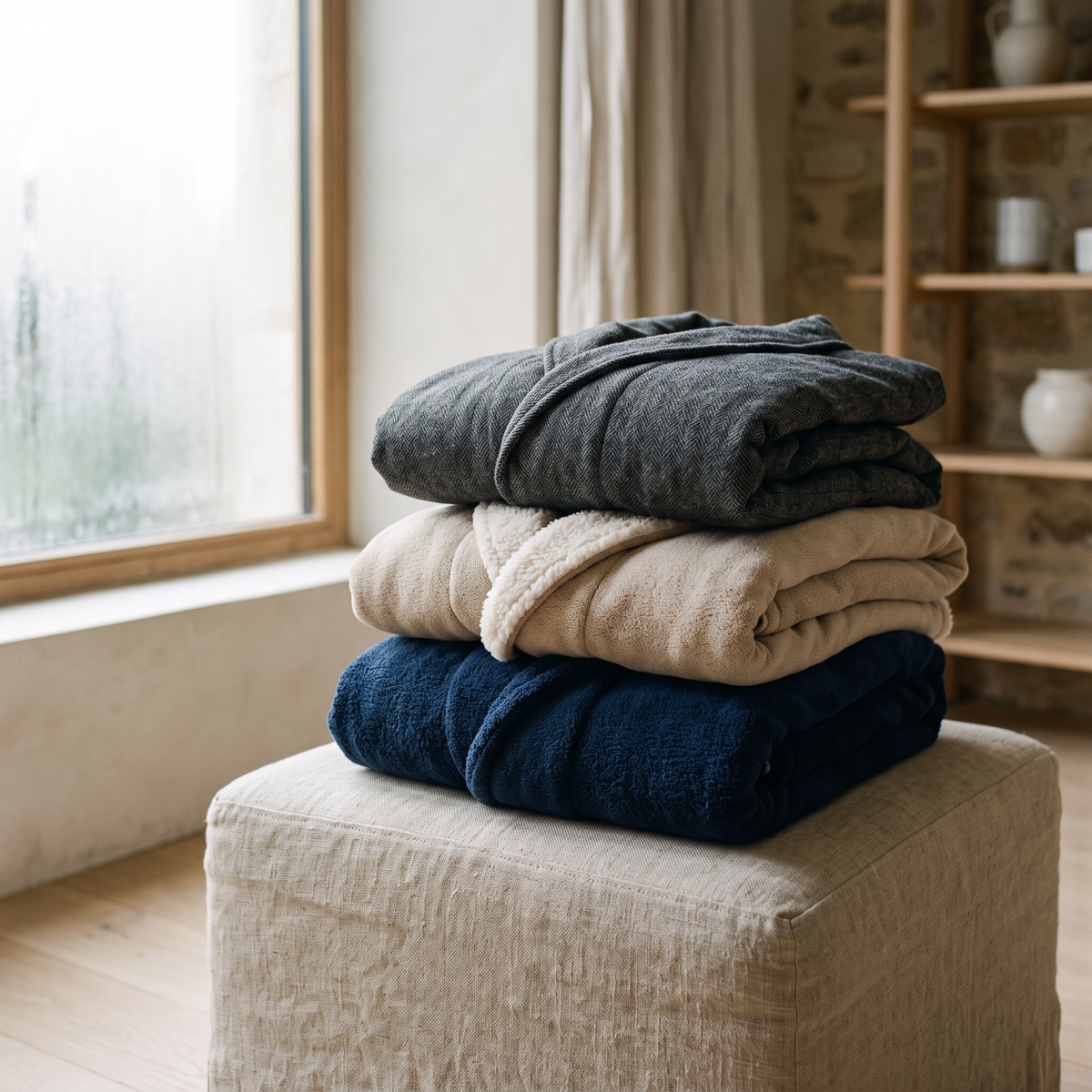 Quelle est la robe de chambre la plus chaude Image