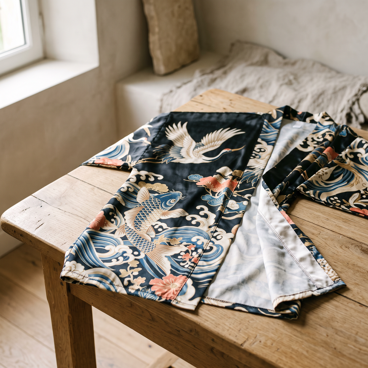 La signification des motifs du kimono Image