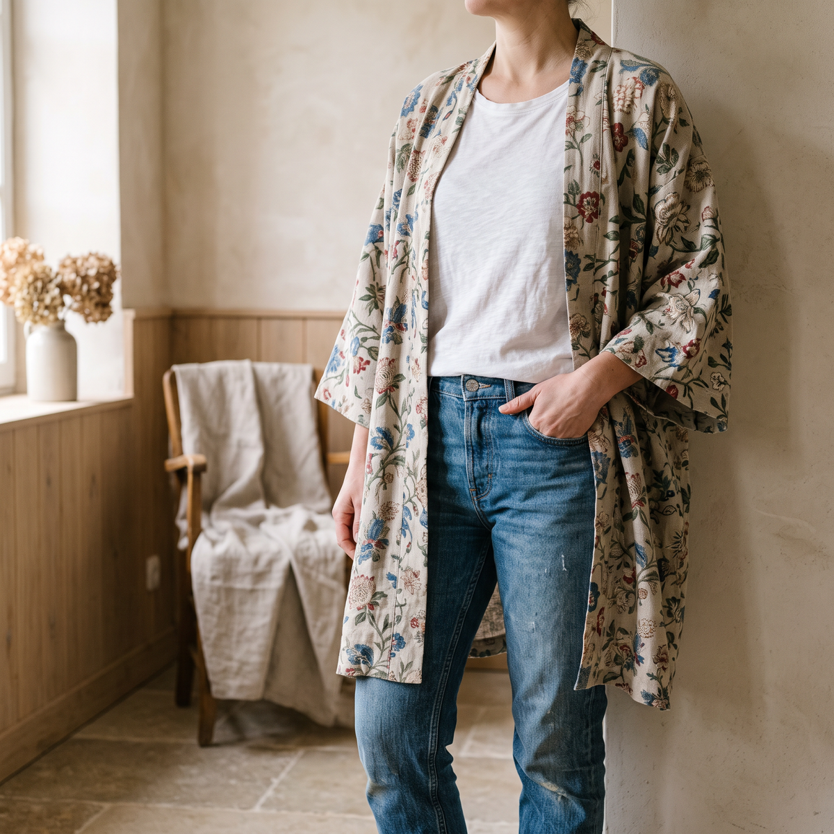 Comment porter un kimono femme Image