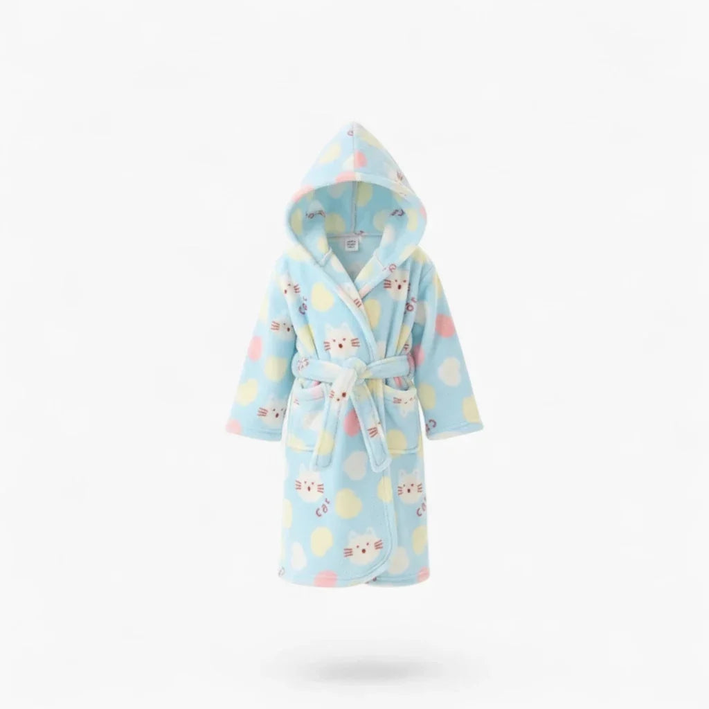 Peignoir Chat Enfant