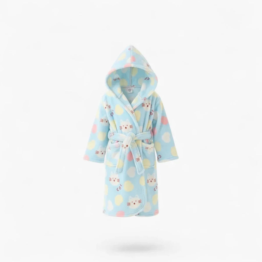Peignoir Chat Enfant