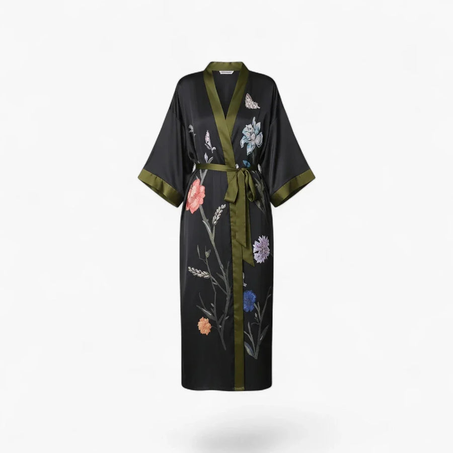 Peignoir Kimono Femme Satin