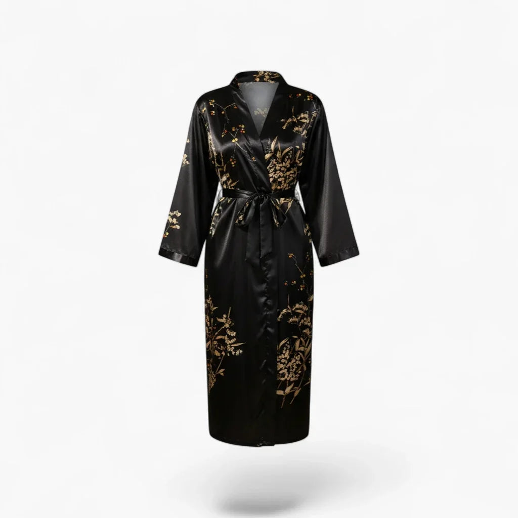 Peignoir Kimono Femme Fleuri