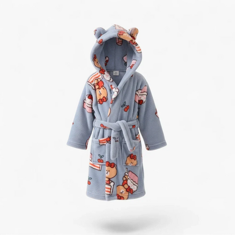 Peignoir Polaire Enfant Ours