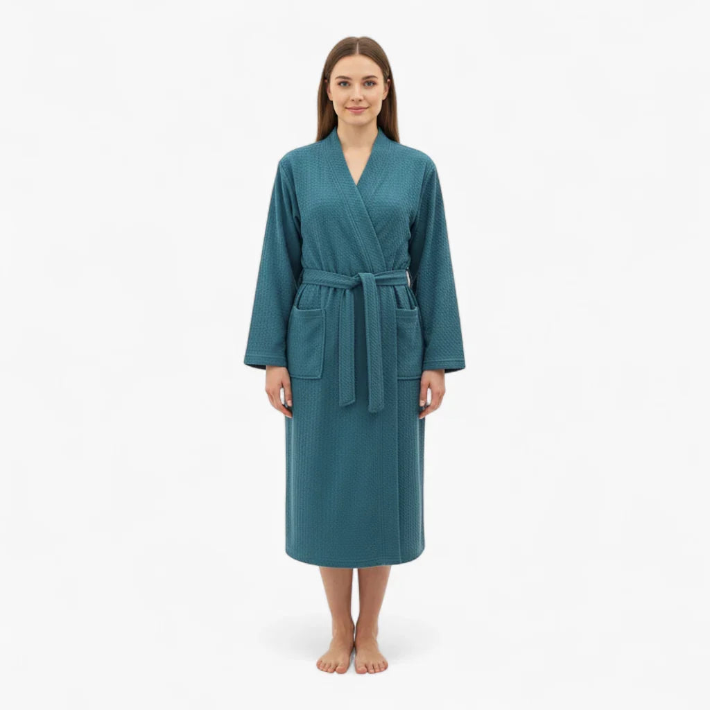 Peignoir Gaufré Femme — photo 2