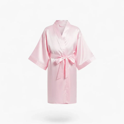 Peignoir Satin Fille Classique