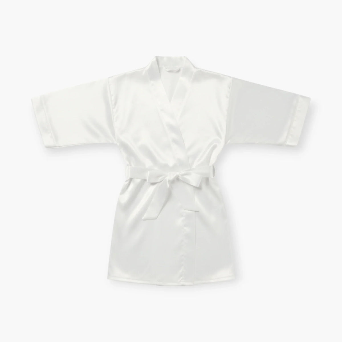 Peignoir Satin Fille Classique — photo 8