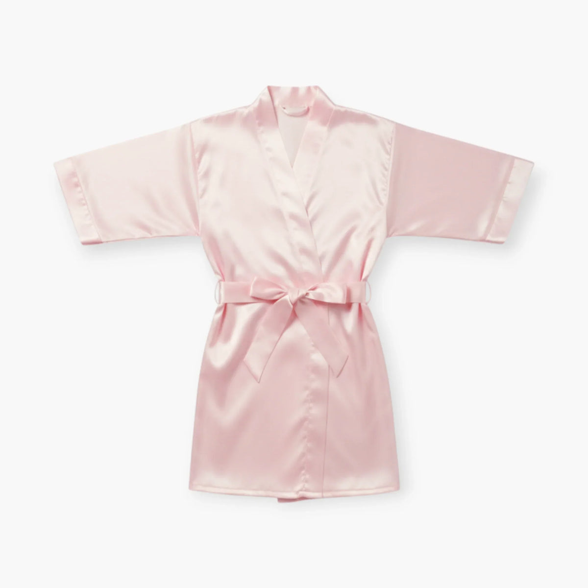 Peignoir Satin Fille Classique — photo 4