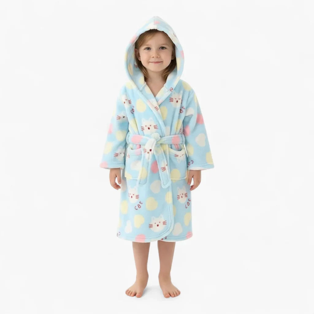 Peignoir Chat Enfant — photo 2