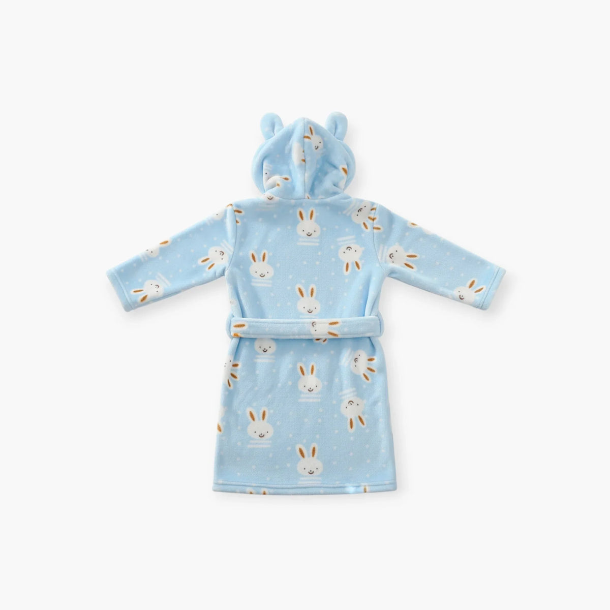 Peignoir Polaire Enfant Lapin Bleu — photo 5