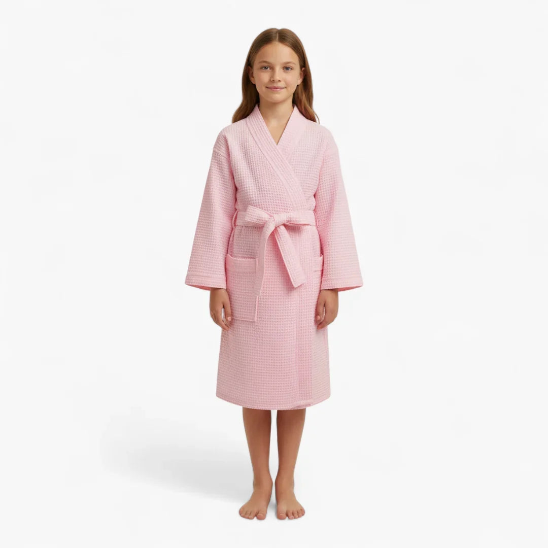 Peignoir Enfant Nid D’Abeille — photo 10