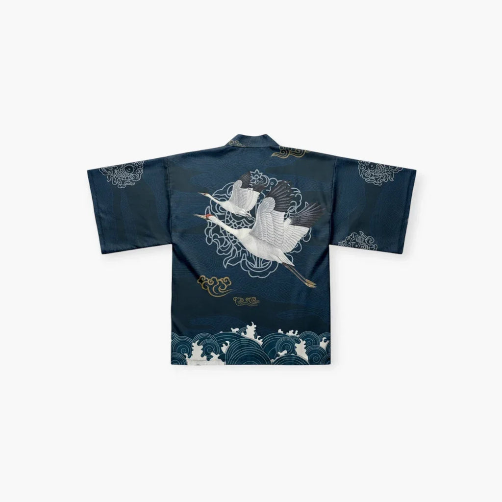 Kimono bleu nuit — photo 2
