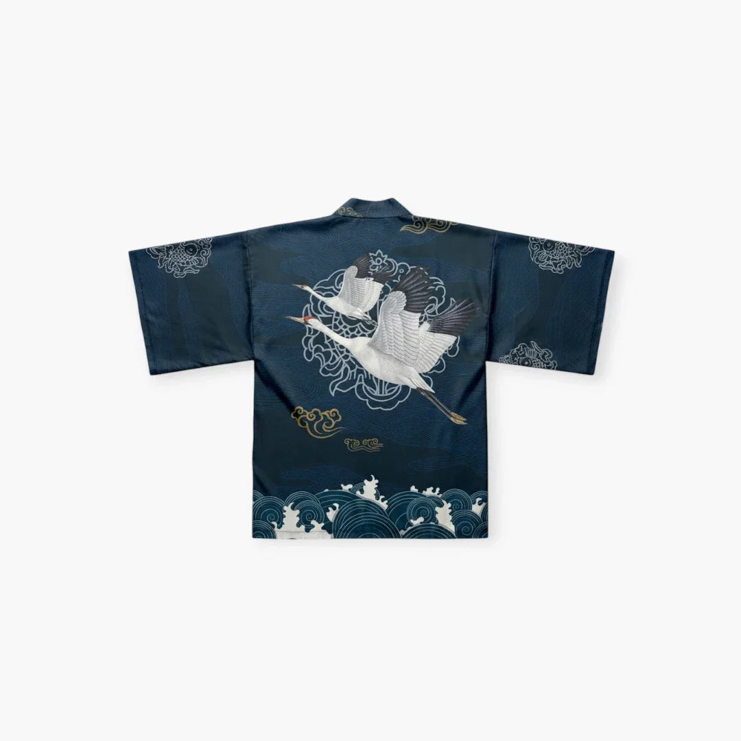 Kimono bleu nuit — photo 2