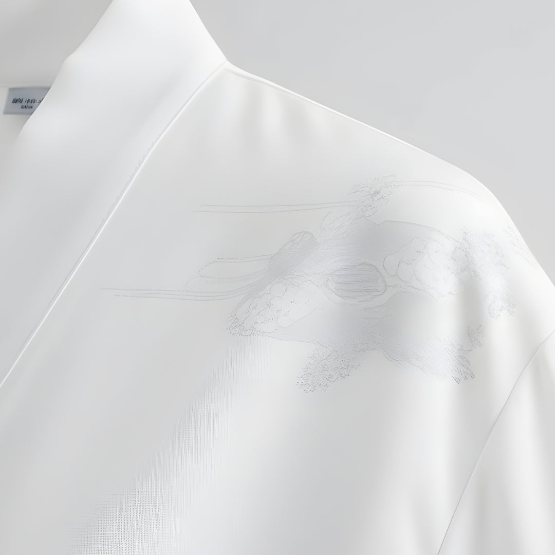 Kimono femme blanc — photo 3