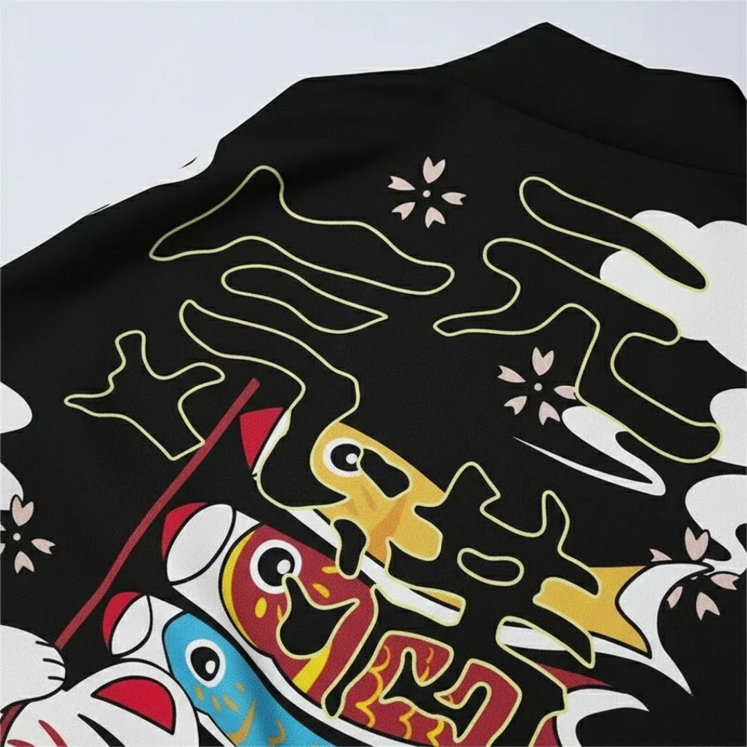 Kimono dessin maneki neko — photo 3