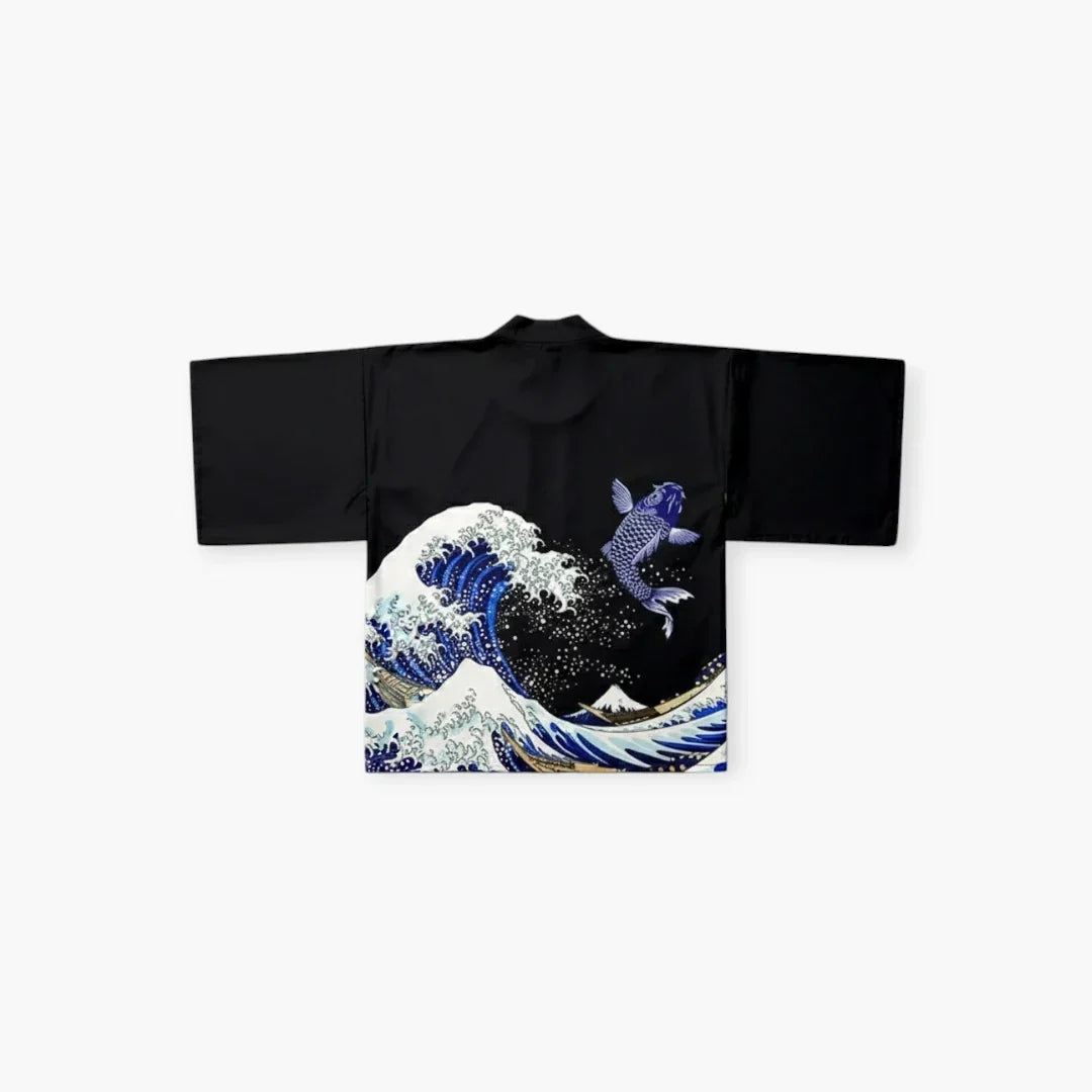 Kimono japonais carpe koi — photo 2