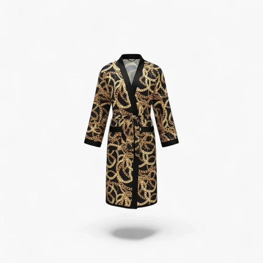 Kimono noir d'homme class
