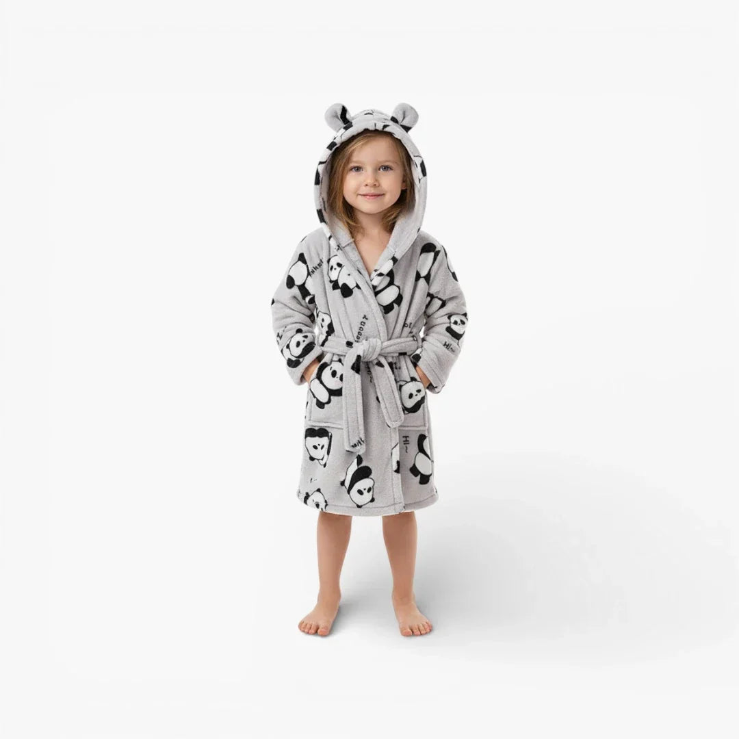 Peignoir Bain Enfant Panda — photo 2