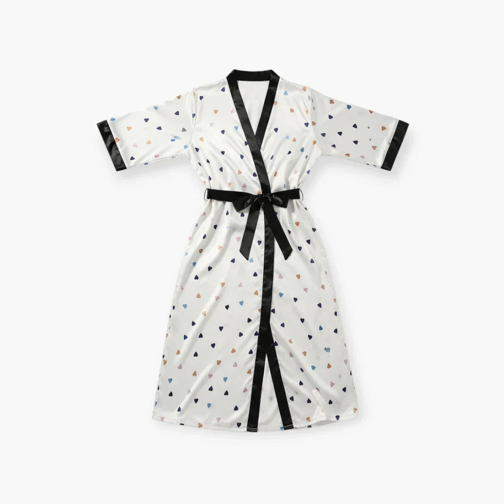 Peignoir Bain Long Blanc Femme — photo 4