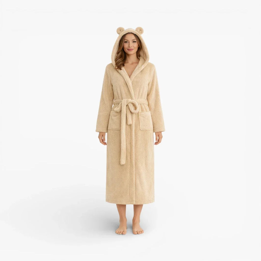 Peignoir Court Femme Polaire — photo 2
