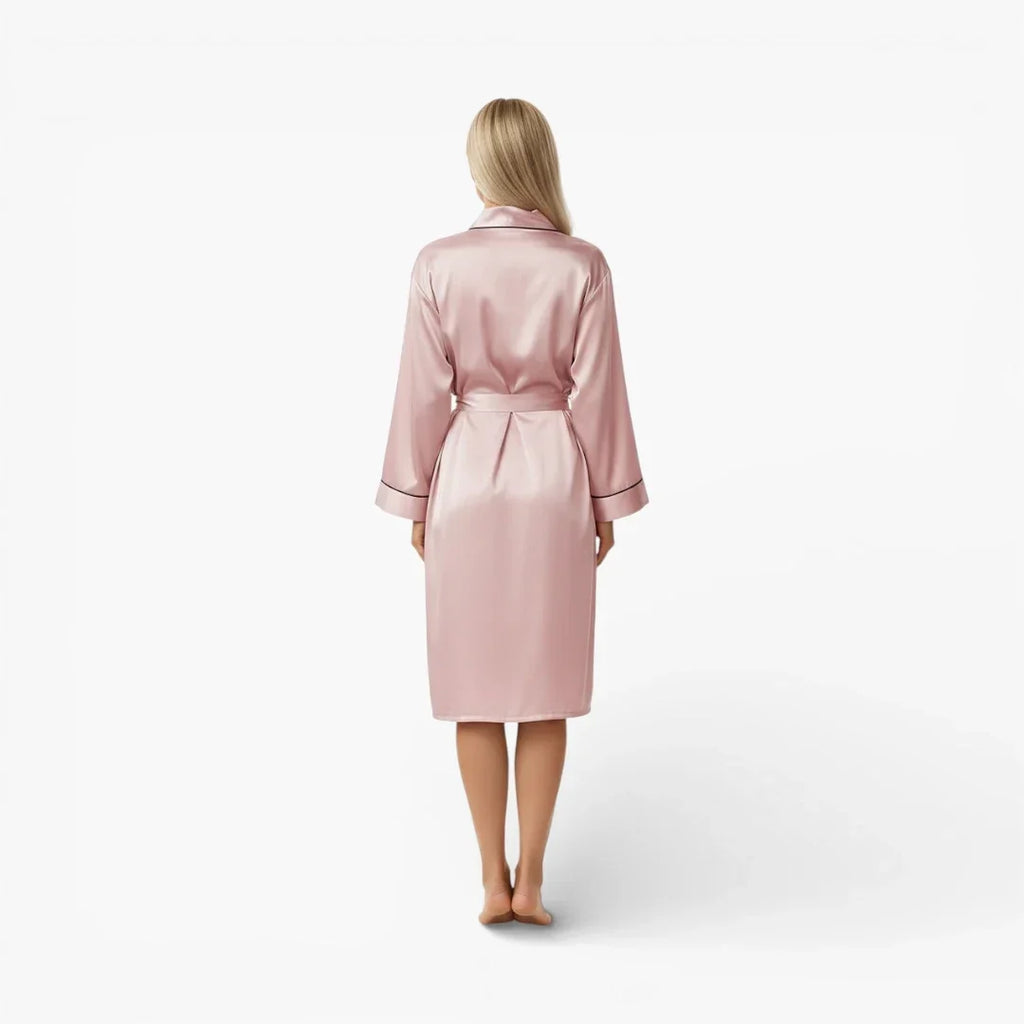 Peignoir Femme Microfibre Extra Doux — photo 3