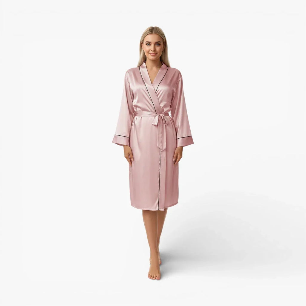 Peignoir Femme Microfibre Extra Doux — photo 2