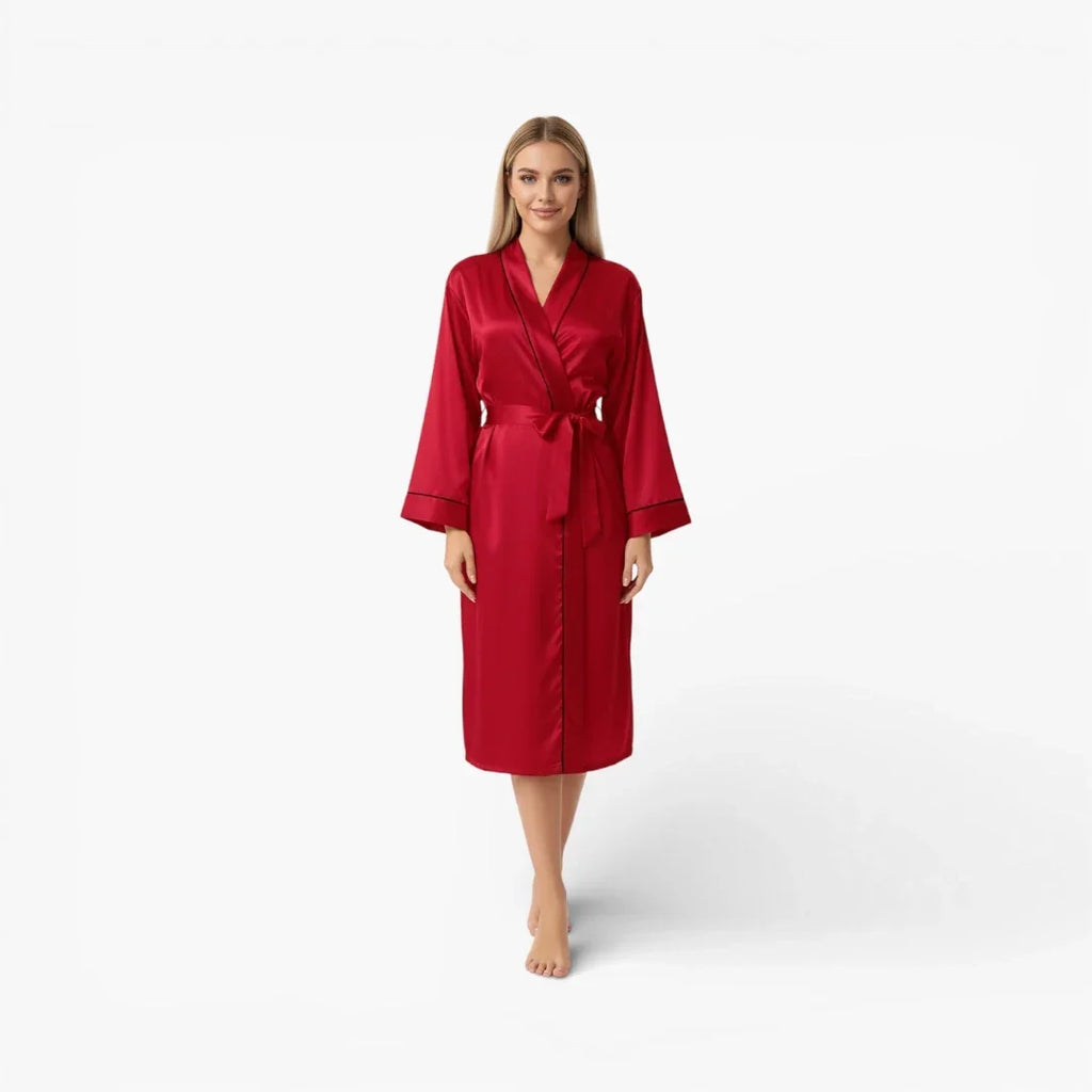 Peignoir Femme Microfibre Extra Doux — photo 6