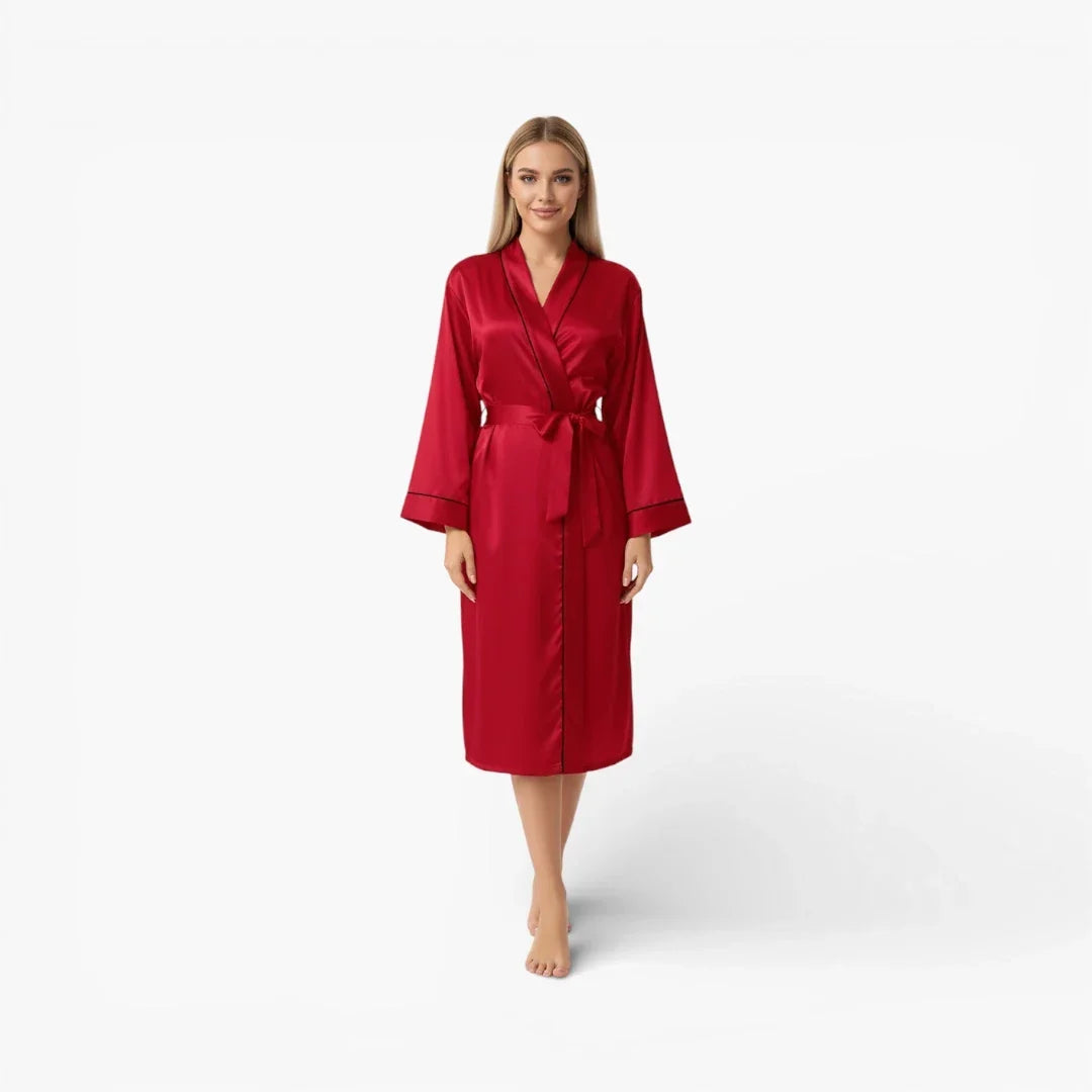 Peignoir Femme Microfibre Extra Doux — photo 6