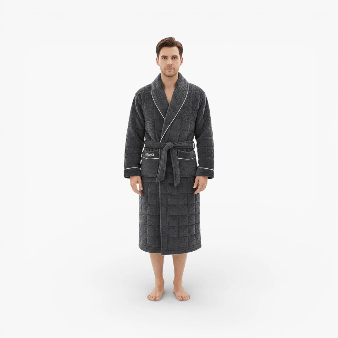 Peignoir Homme Flanelle de Qualité — photo 2