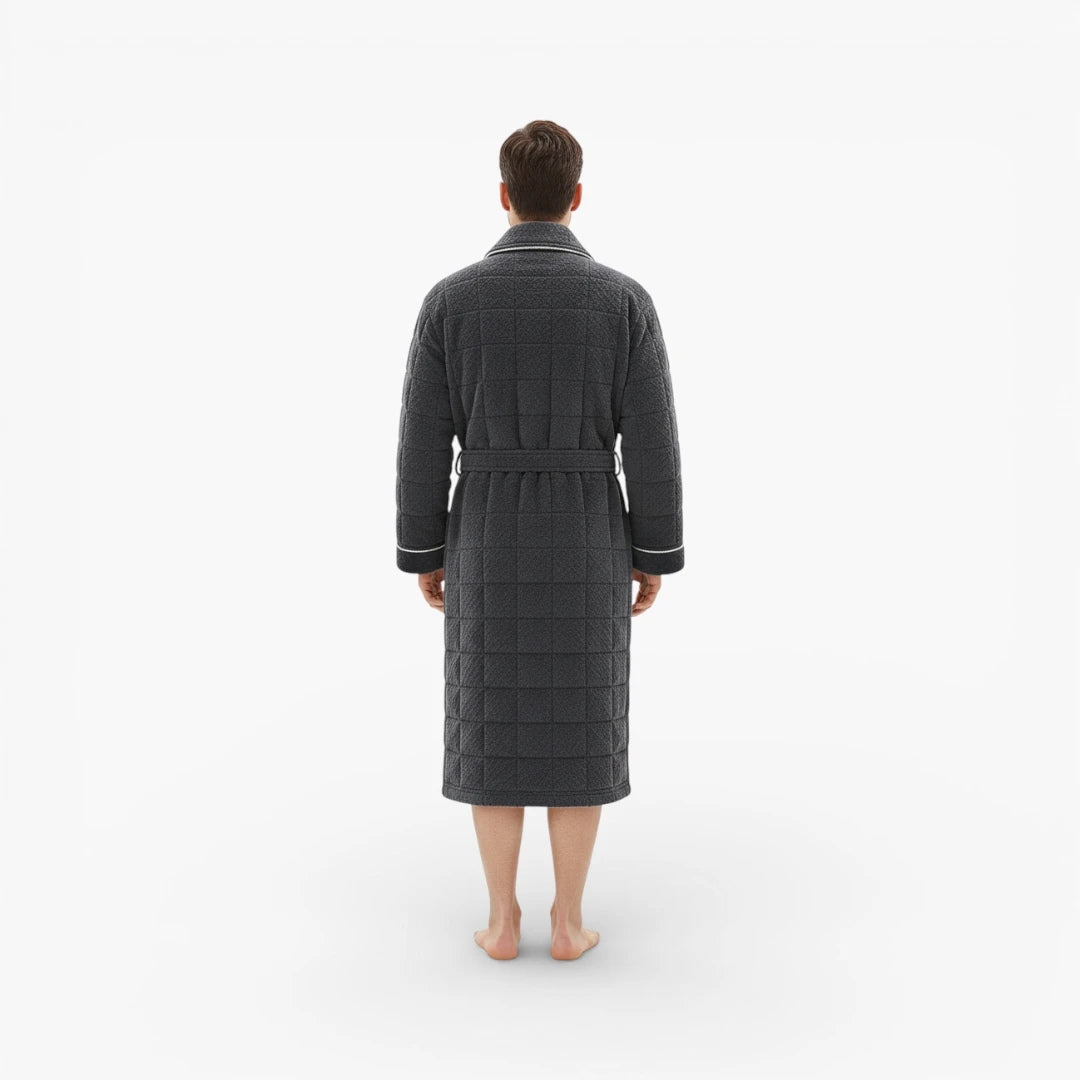 Peignoir Homme Flanelle de Qualité — photo 3