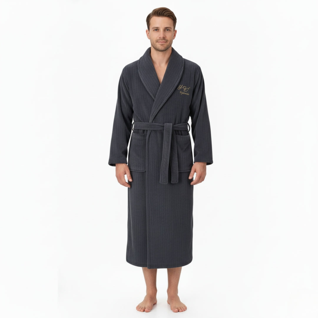 Peignoir Homme Longue Manche — photo 2