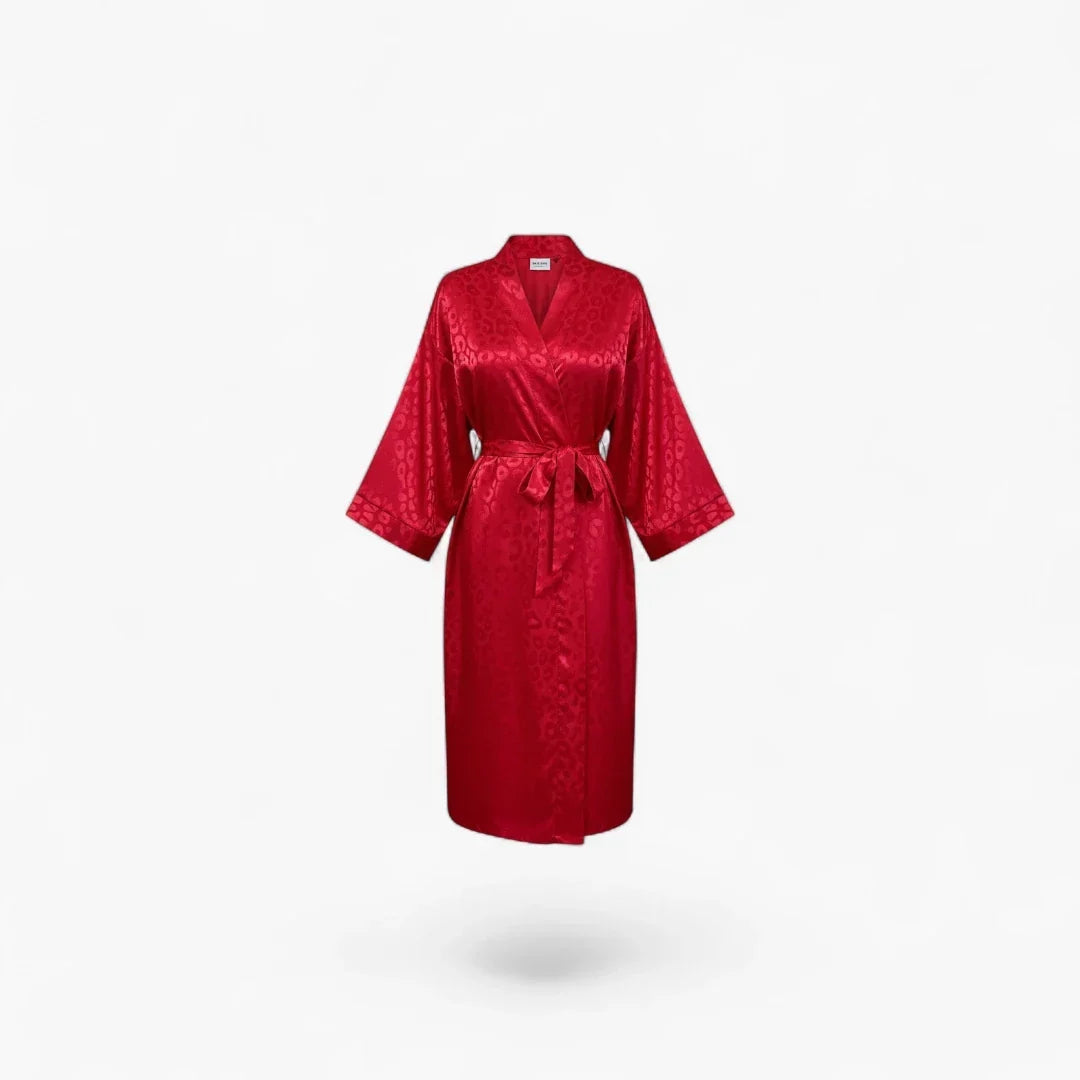 Peignoir Noir Adulte Femme en Polyester — photo 5