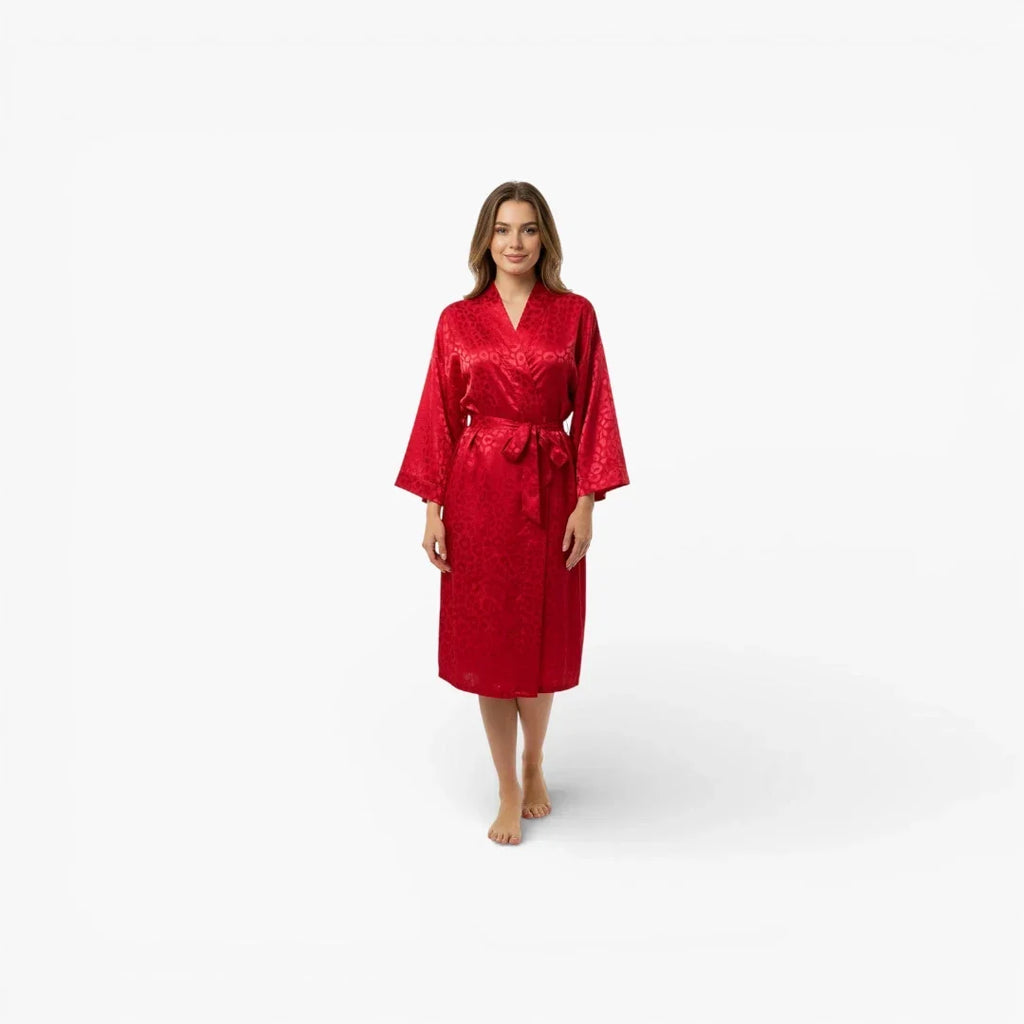 Peignoir Noir Adulte Femme en Polyester — photo 6