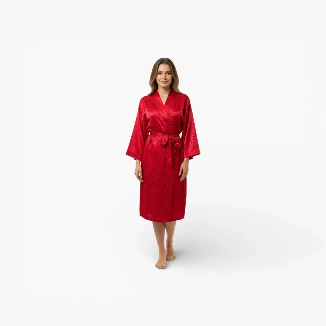 Peignoir Noir Adulte Femme en Polyester — photo 6