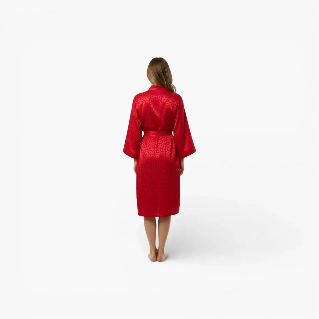 Peignoir Noir Adulte Femme en Polyester — photo 7