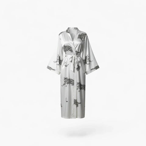 Peignoir Satin Femme Printemps