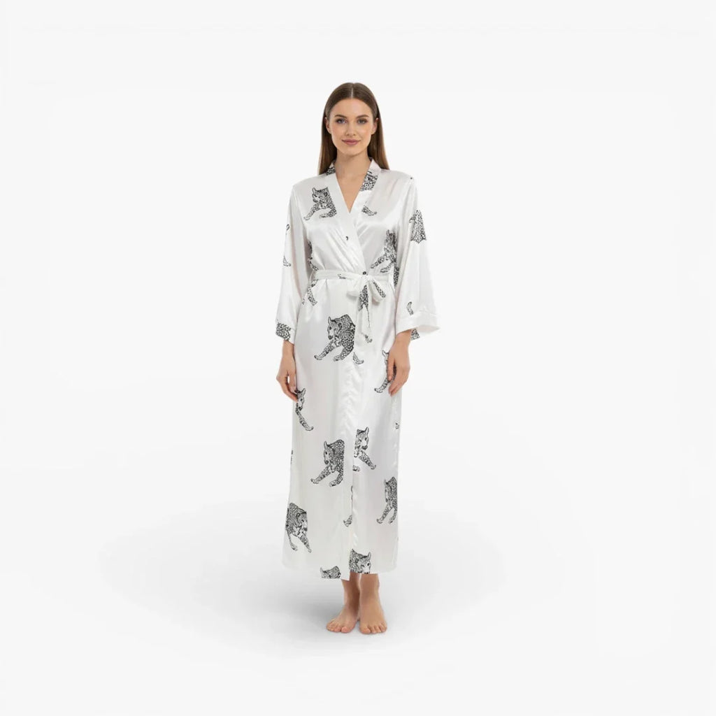 Peignoir Satin Femme Printemps — photo 2