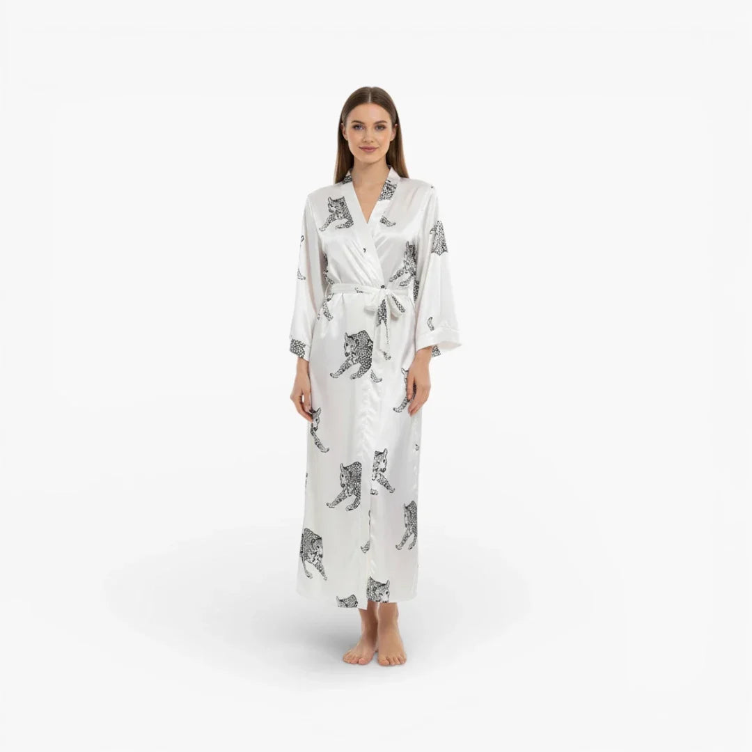 Peignoir Satin Femme Printemps — photo 2