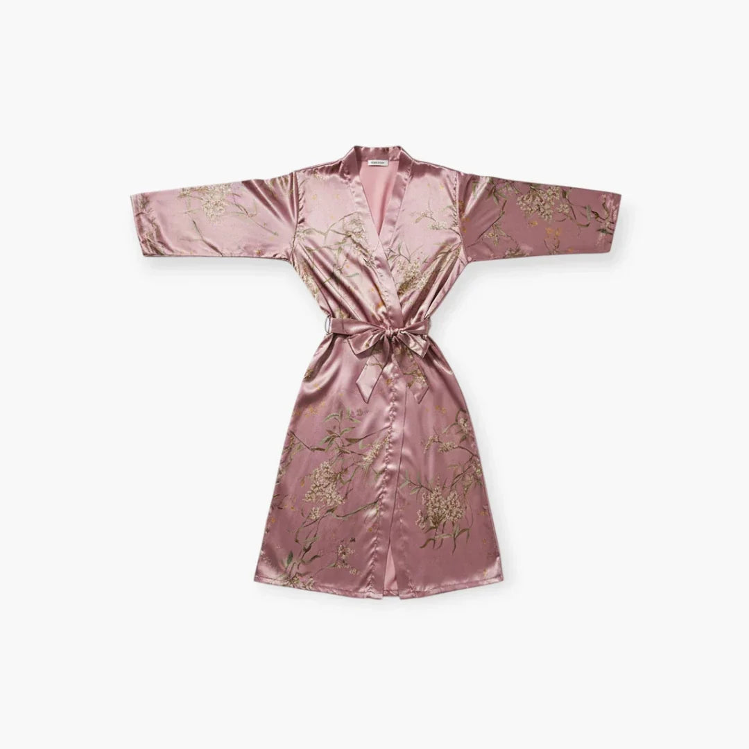 Peignoir Satin pour Femme Ronde Sexy — photo 4