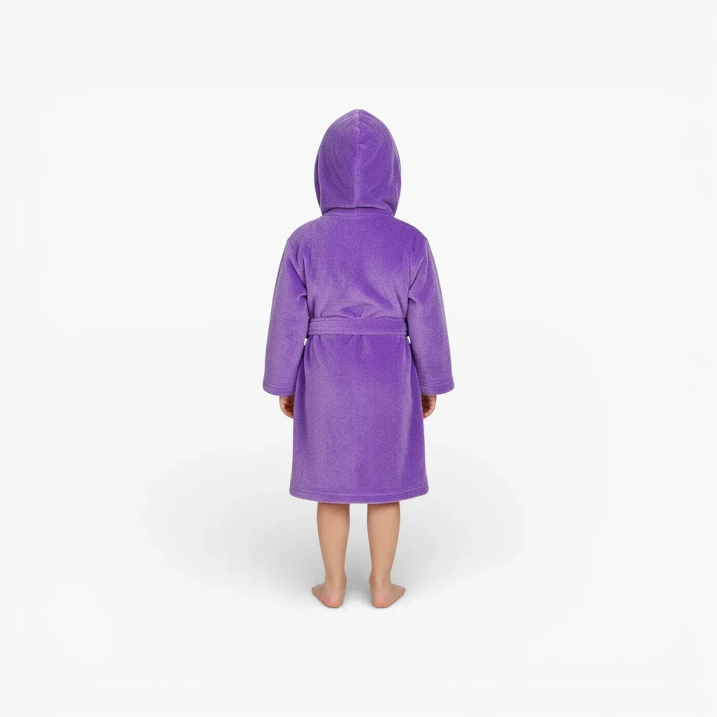Peignoir Bain Enfant Violet — photo 3
