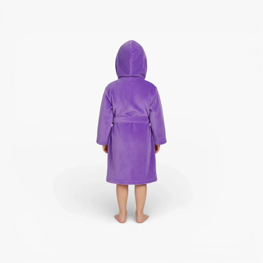 Peignoir Bain Enfant Violet — photo 3