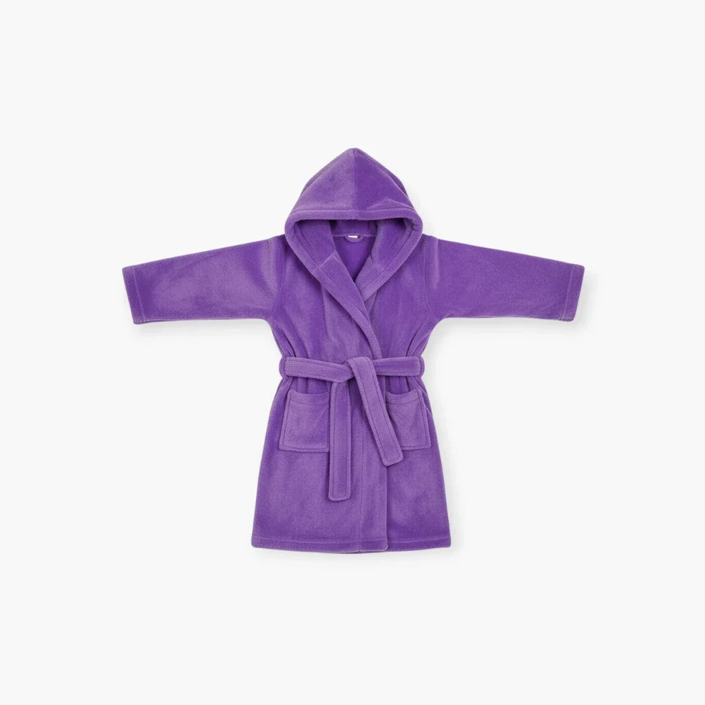 Peignoir Bain Enfant Violet — photo 4