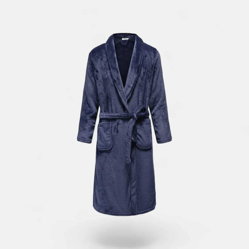 Peignoir Long Homme Hiver Chaud Doux