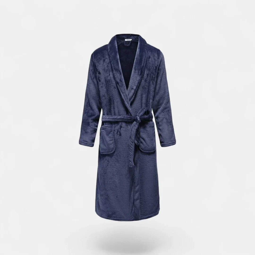 Peignoir Long Homme Hiver Chaud Doux