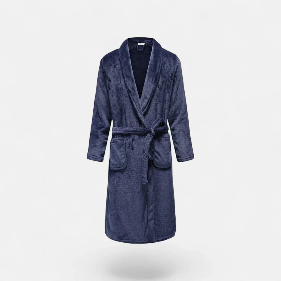Peignoir Long Homme Hiver Chaud Doux