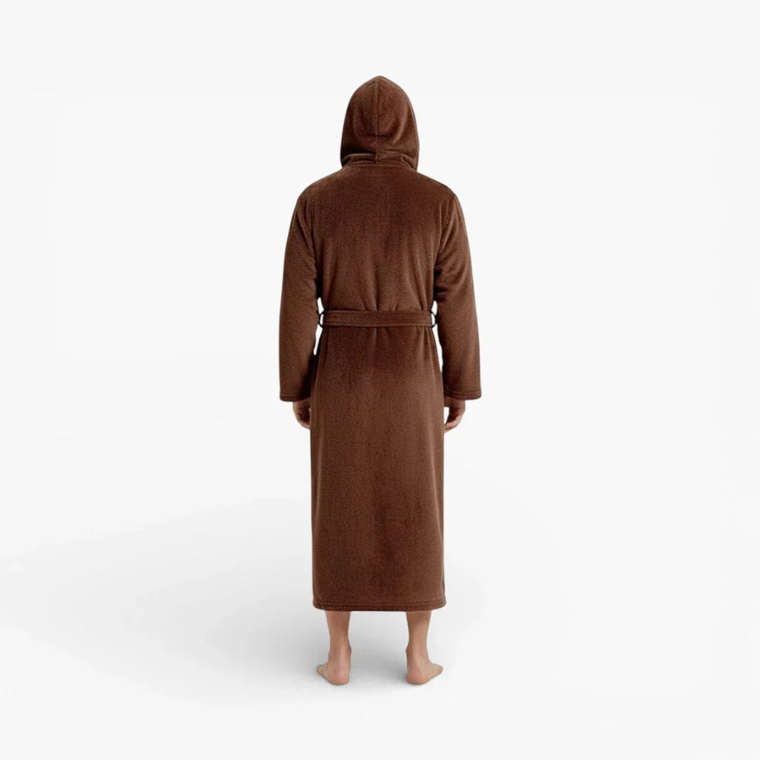Peignoir Marron Homme Américain — photo 3