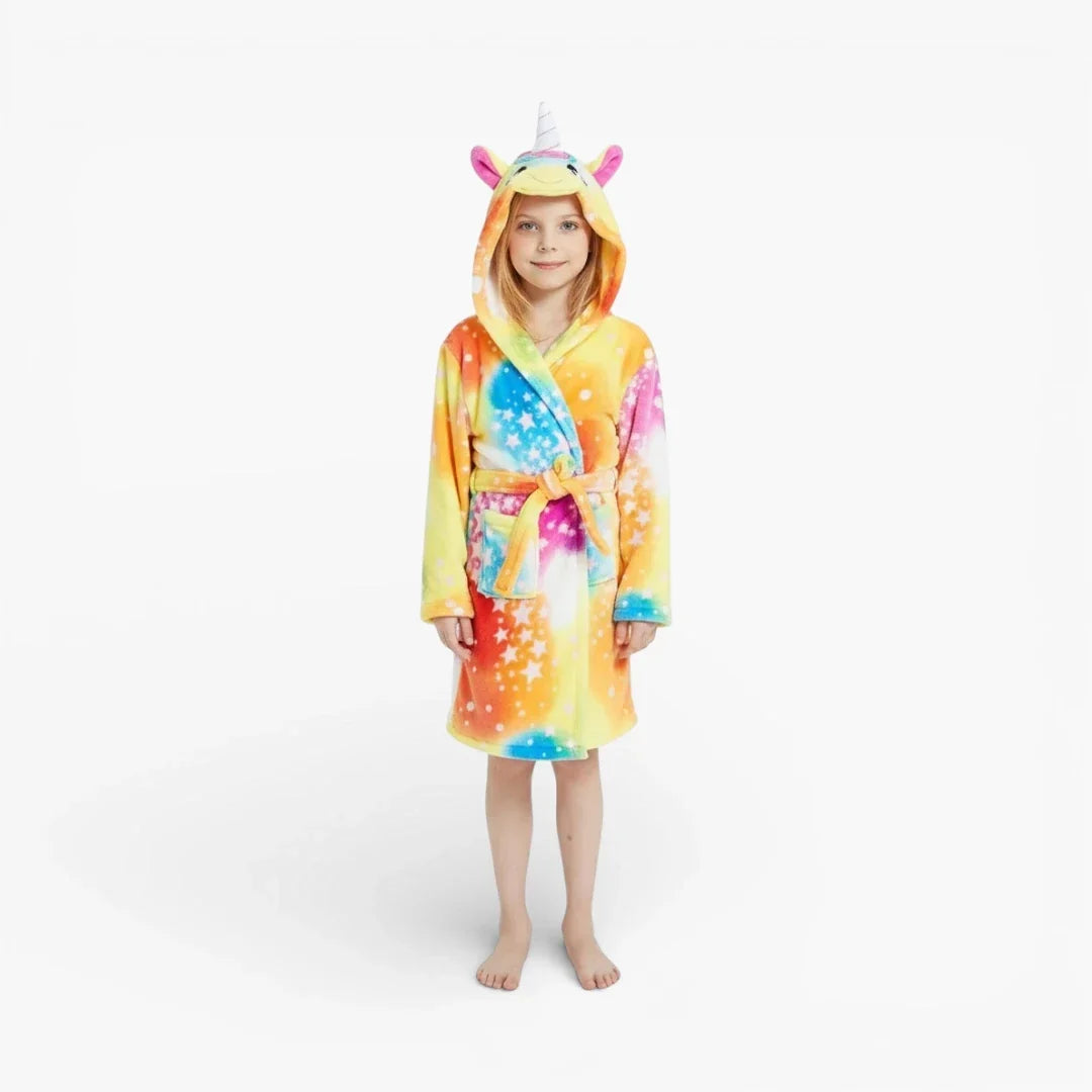 Peignoir en coton pour petite fille — photo 2